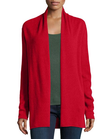 prada cardigan cashmere|Red Cashmere Cardigan .